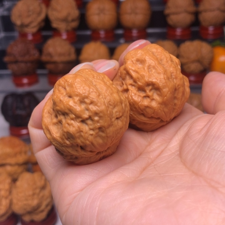 文玩核桃吊坠微**笑20玉龙小金蟾