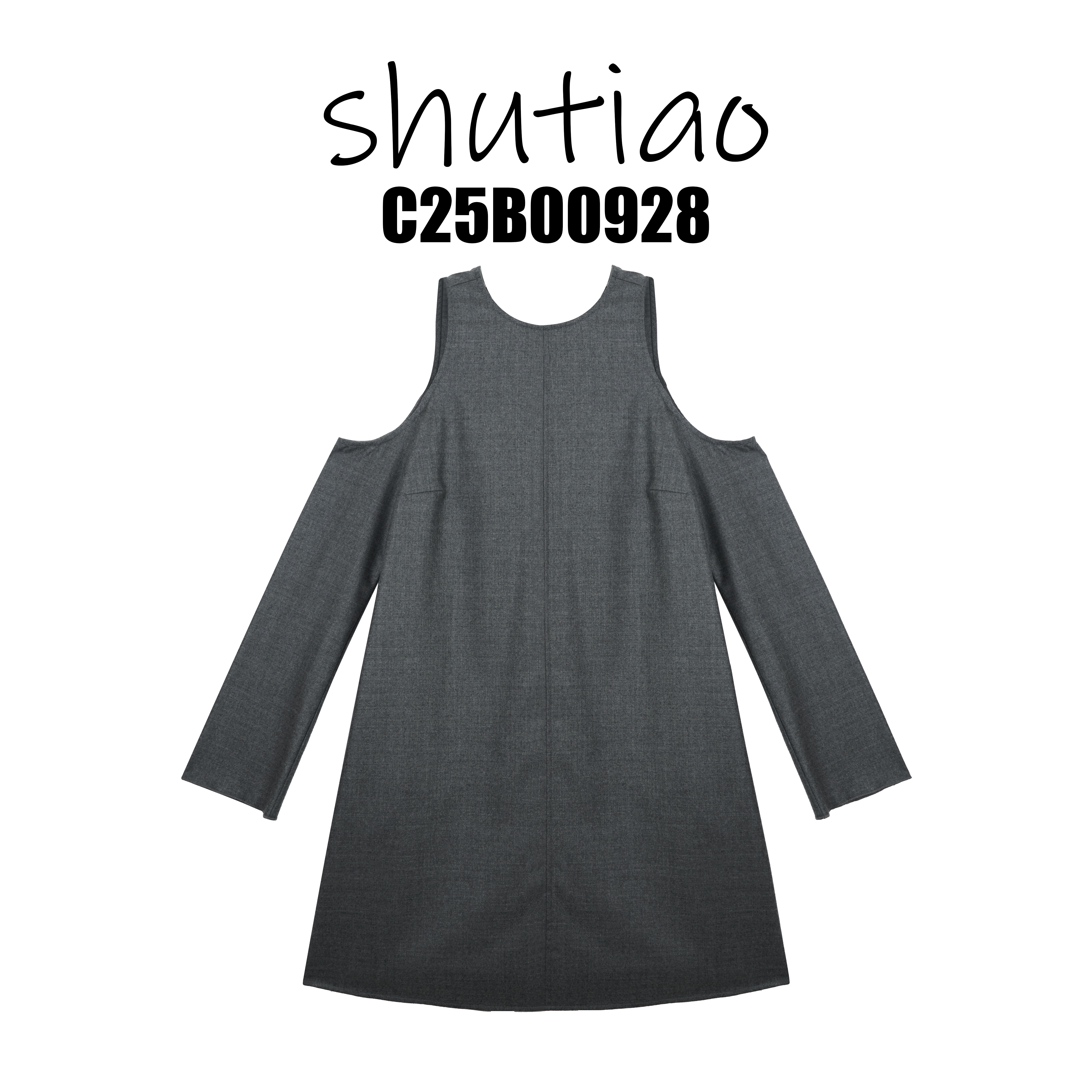 【SHUTIAO】2025夏季：新款小众设计款连衣裙C25B00928
