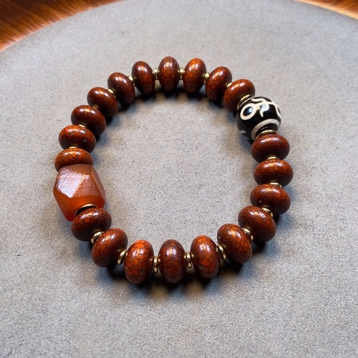 菩提把件未镶嵌星月菩提子