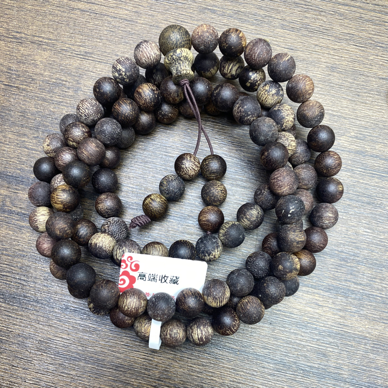 沉香木串高端文玩精品手串F55