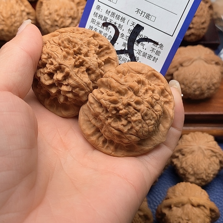 桃核吊坠官帽狮子头46