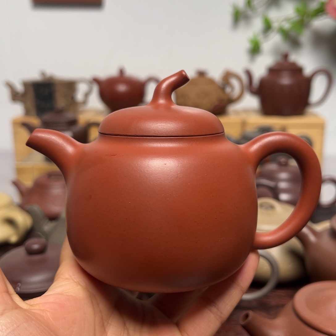 九***星茶壶紫砂清货价 小红泥