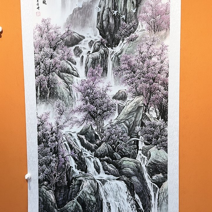 国画书法作品多次参加