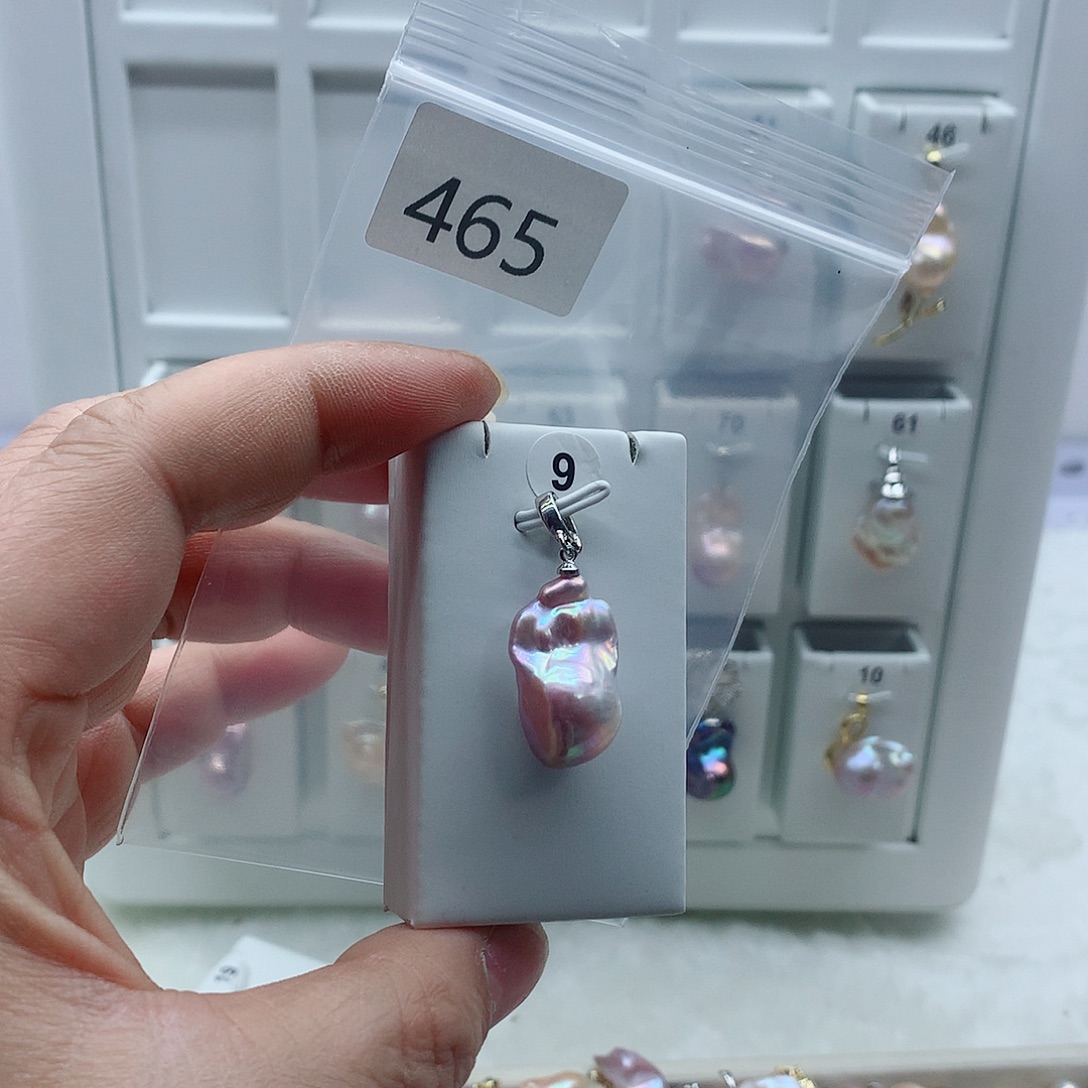 淡水珍珠合金吊坠(不含链)