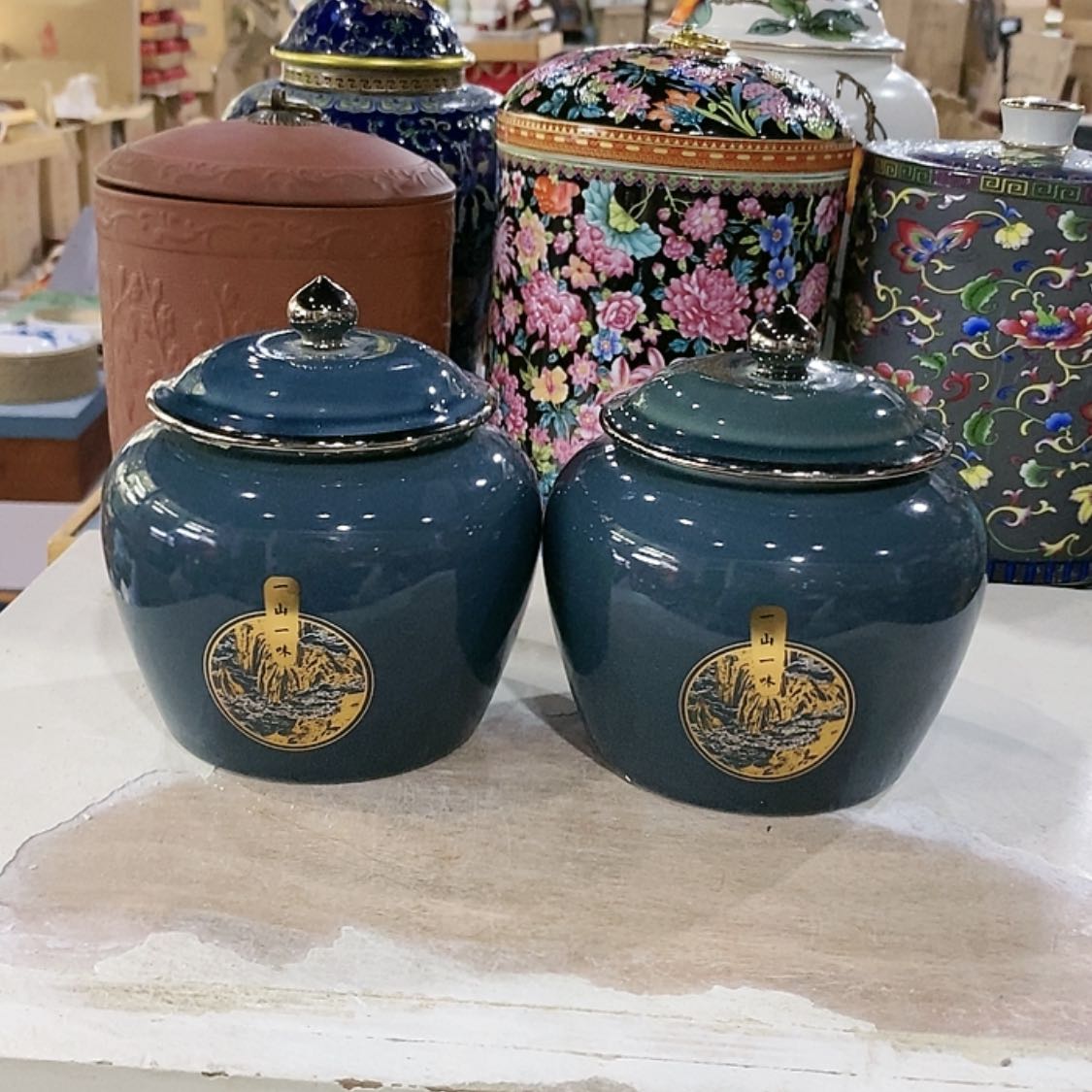 【闪购商品】罐茶叶罐陶瓷茶叶罐