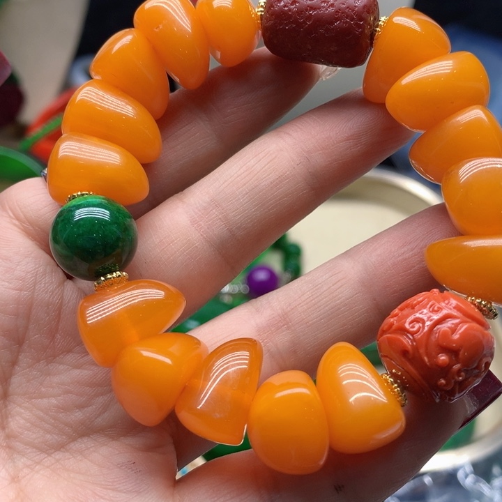 玛瑙/玉髓颈饰合金吊坠