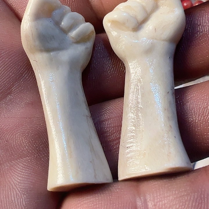 祥***技花岗石铁合金养殖鹿骨制作工艺品