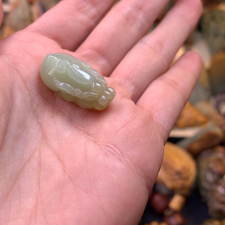 透闪石质玉手链未镶嵌岁**好