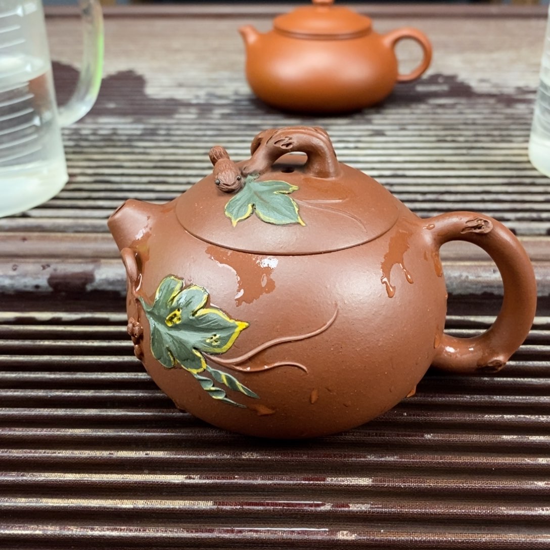 茶壶紫砂宜兴原矿紫砂壶西施230c