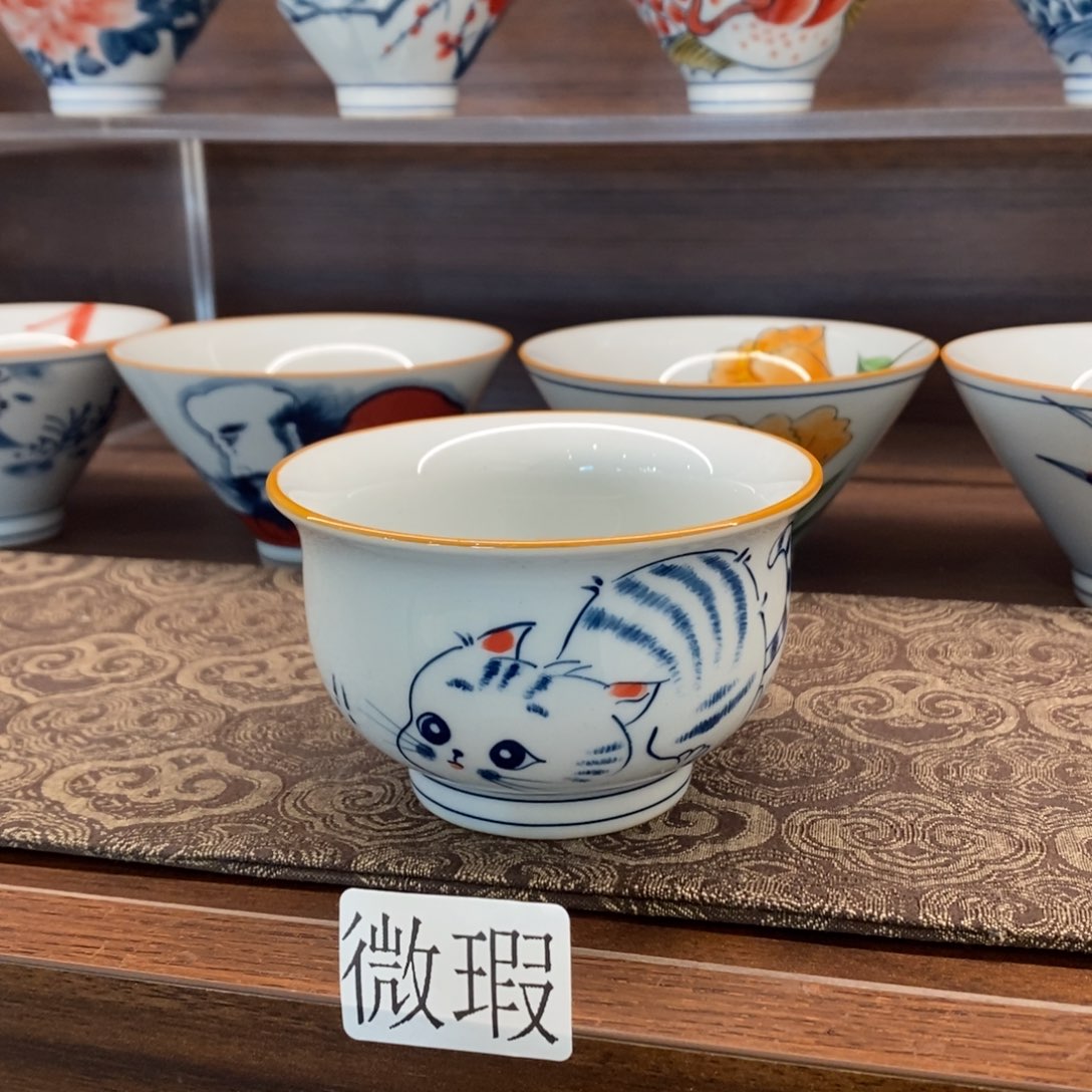 釉下彩手工绘制手工绘制
