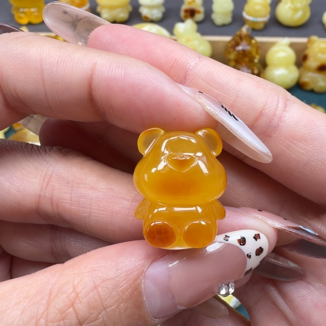 琥珀未镶嵌裸石我