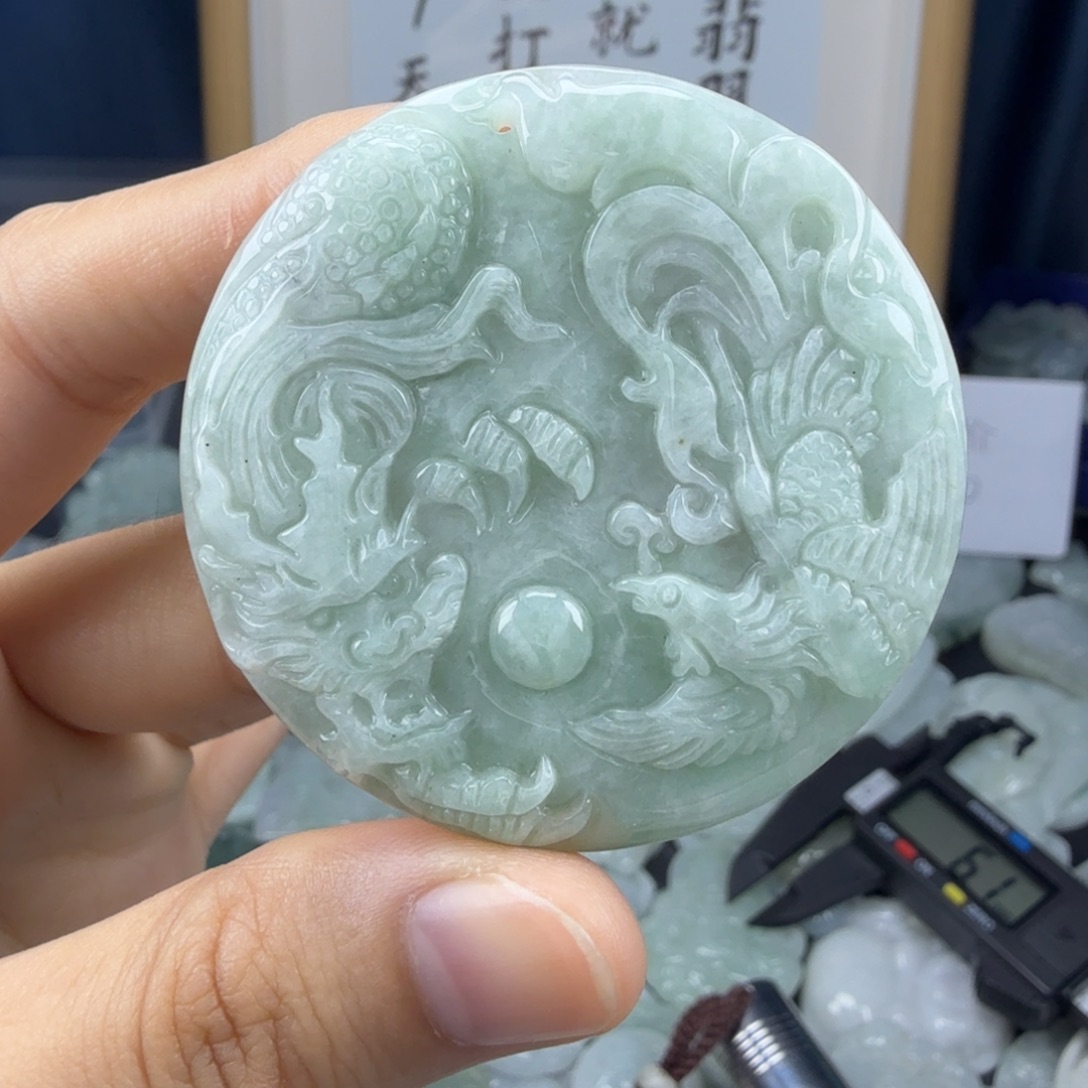 颈饰未镶嵌翡翠翡翠