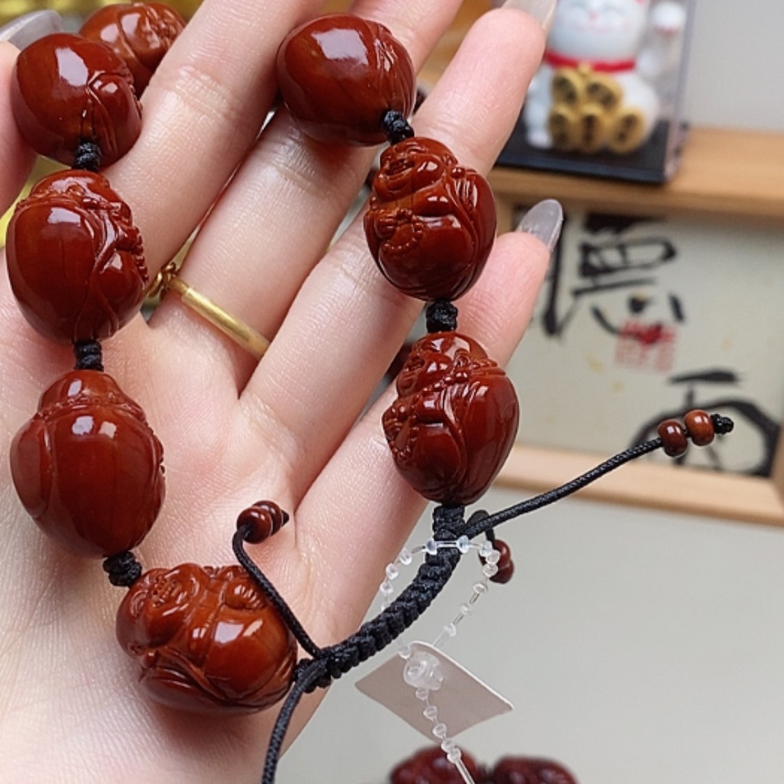 【闪购商品】橄榄核吊坠辉橄榄，