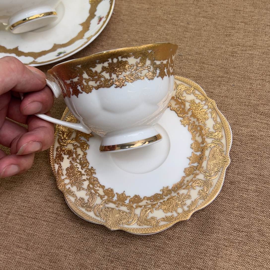 瓷片220cc杯碟一单一套尾单