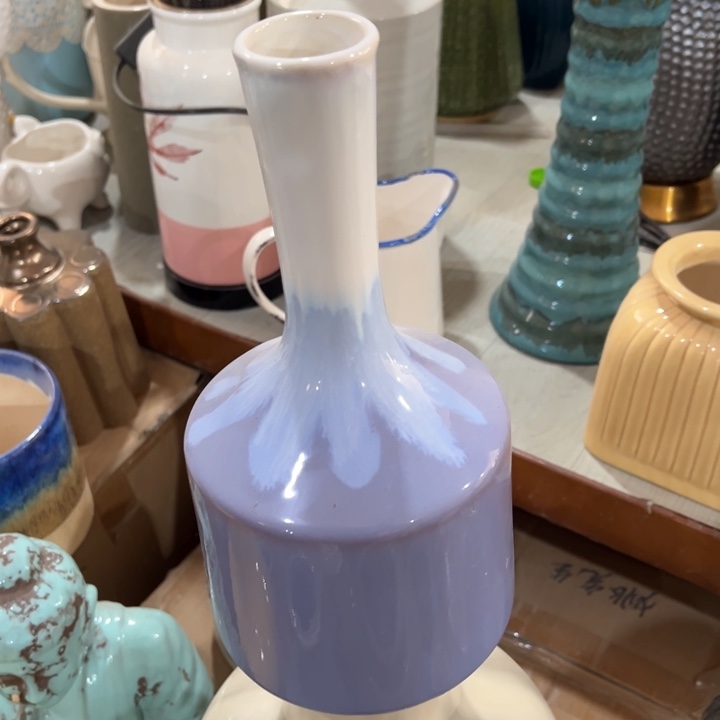 陶瓷花瓶摆件外贸出口微瑕捡漏