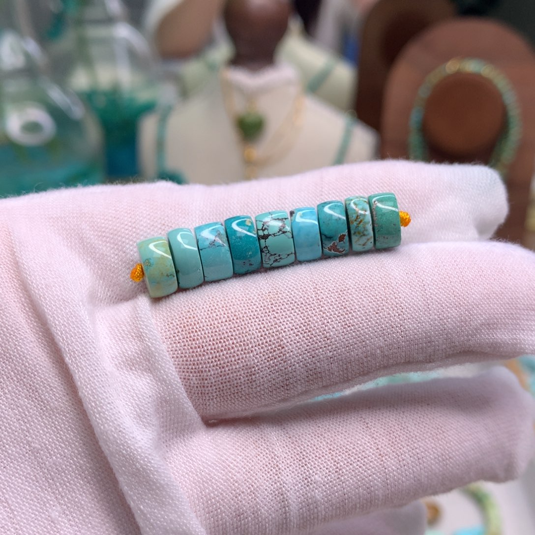 绿松石未镶嵌配饰