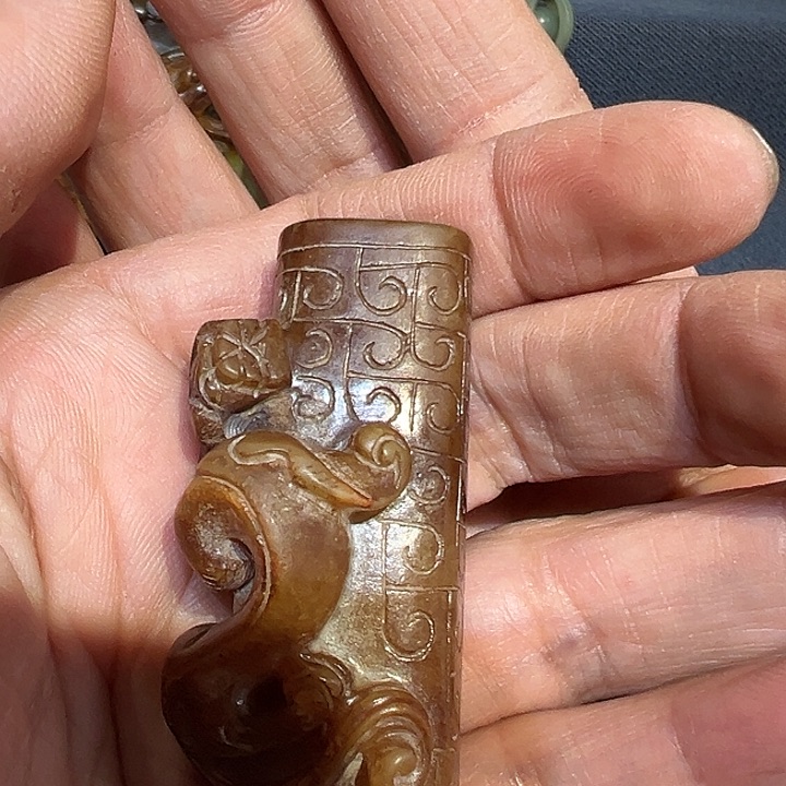 和田玉（糖玉）挂件／把件未镶嵌用****4