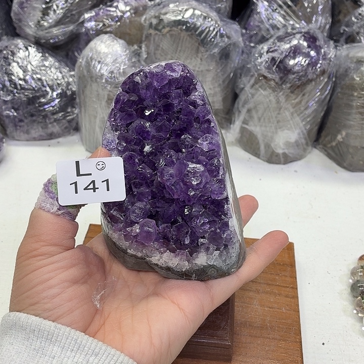 摆件未镶嵌水晶天然紫水晶