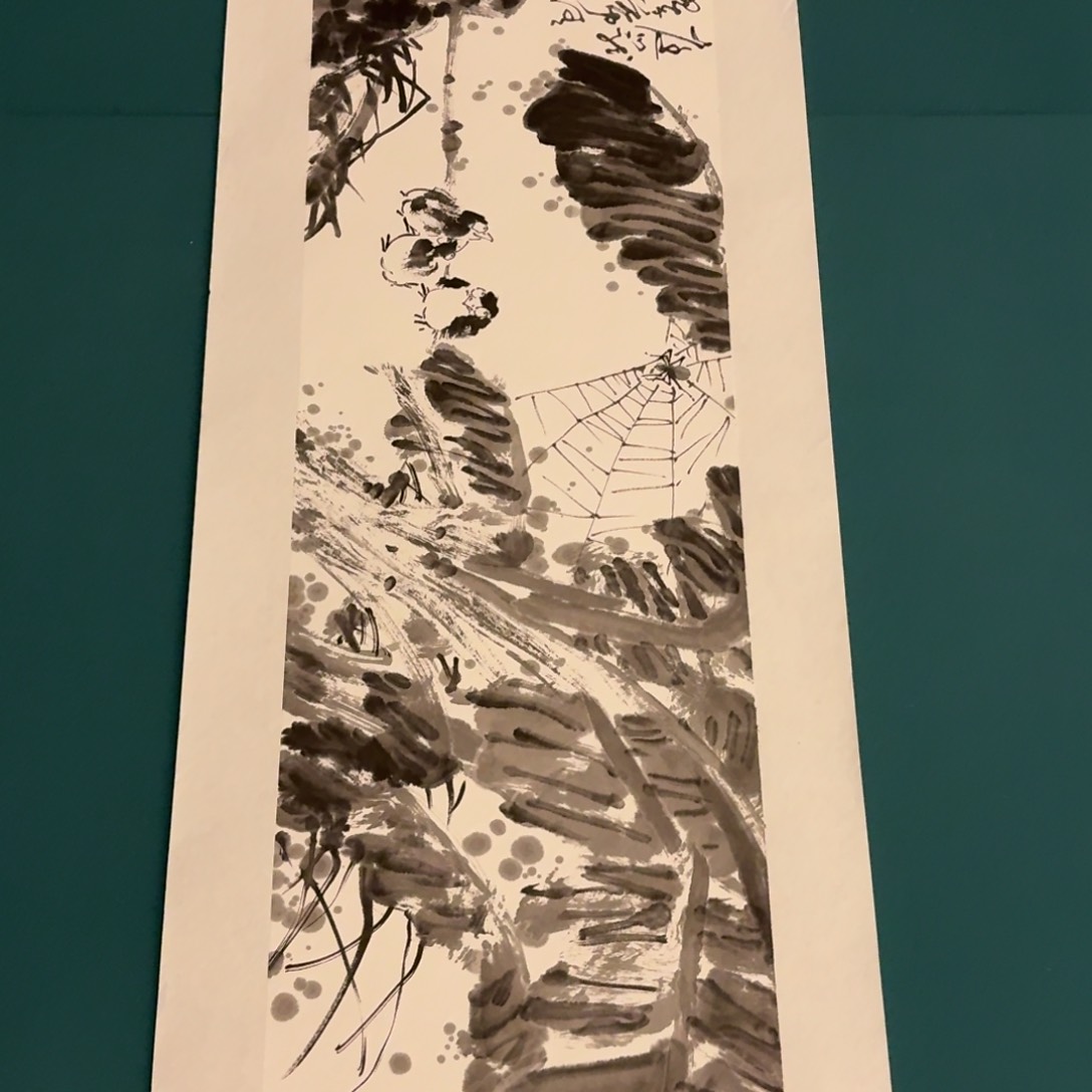 国画雷公老师作品画作