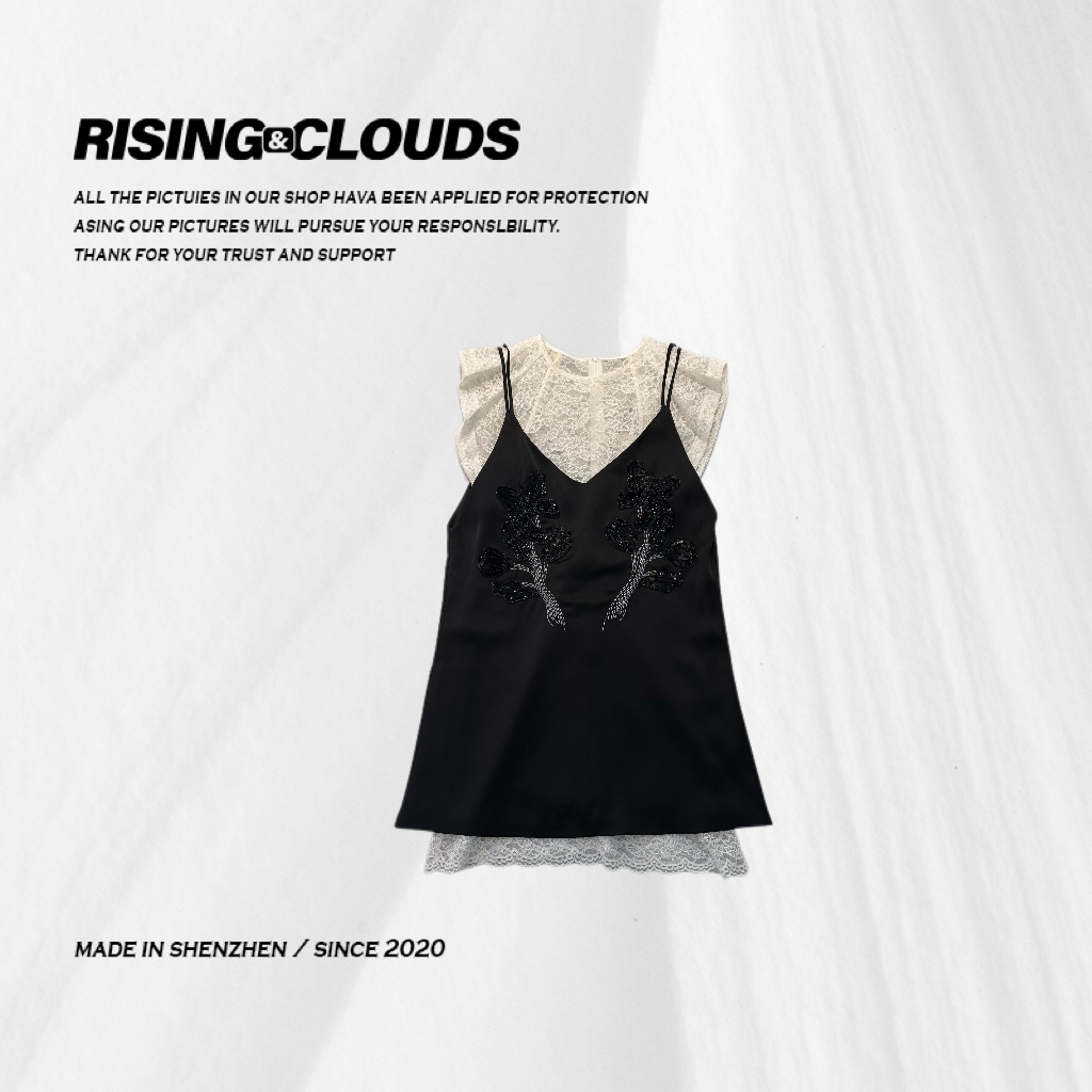 RISING&CLOUDS【莎莎】舒适夏季显瘦两件套连衣裙060095