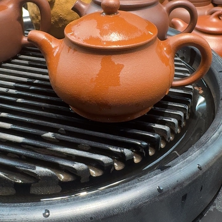 紫砂茶壶红将坡无添加170c c