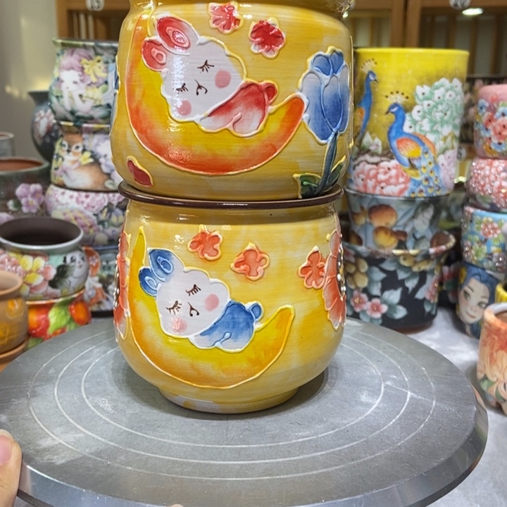 景德镇艺术手绘作品