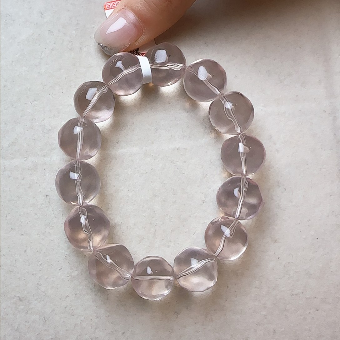 水晶手链未镶嵌@**@大气上档次