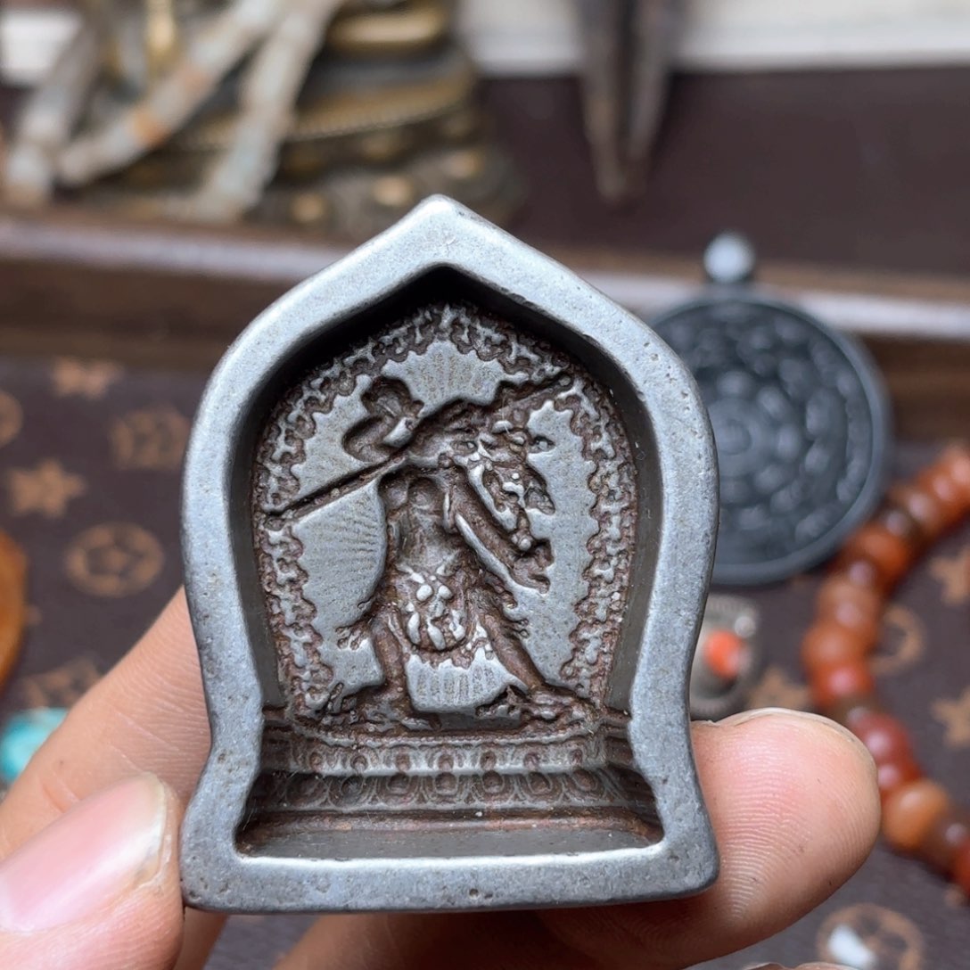 铜星月菩提挂件菩提