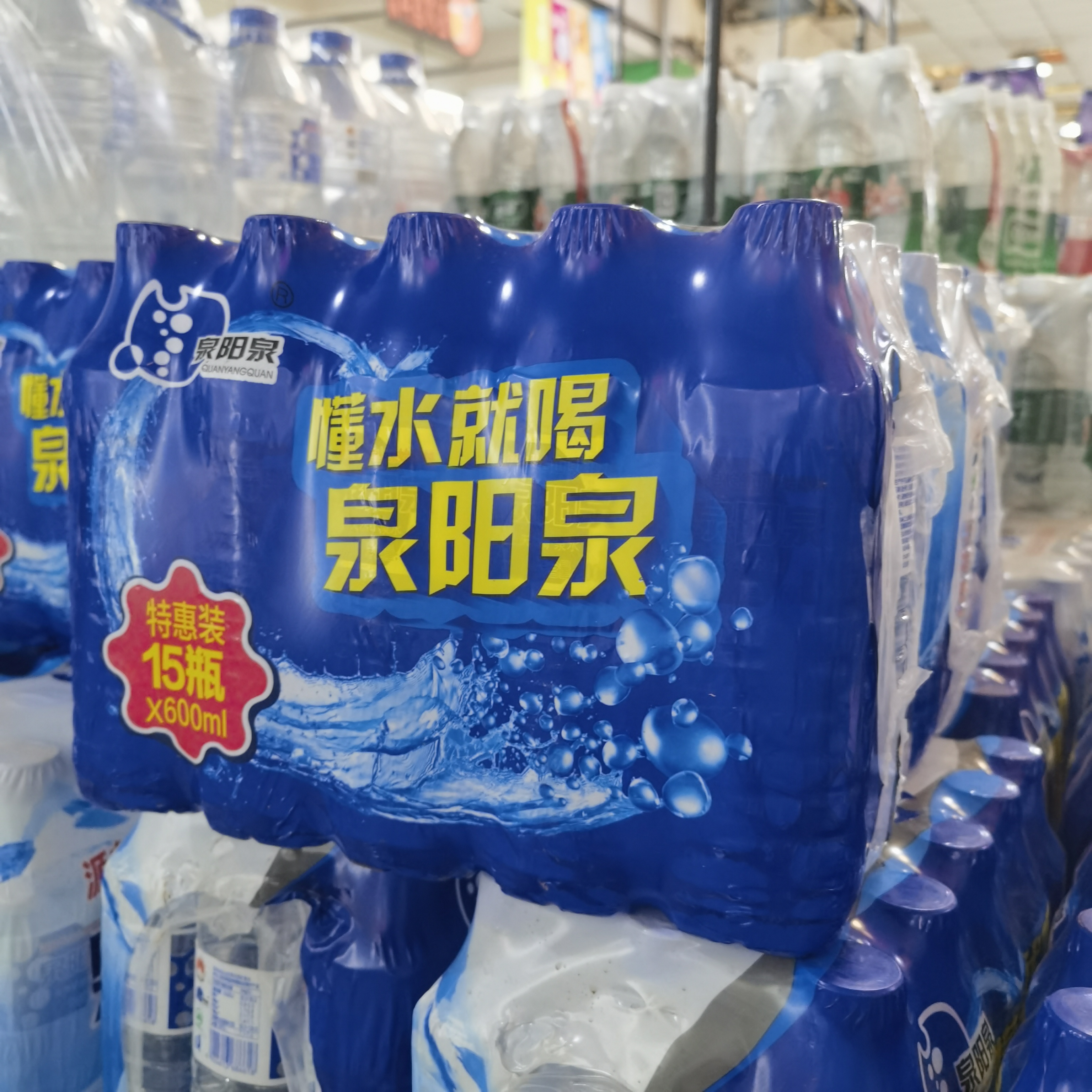 泉阳泉 长白山天然矿泉水 600ml*15瓶