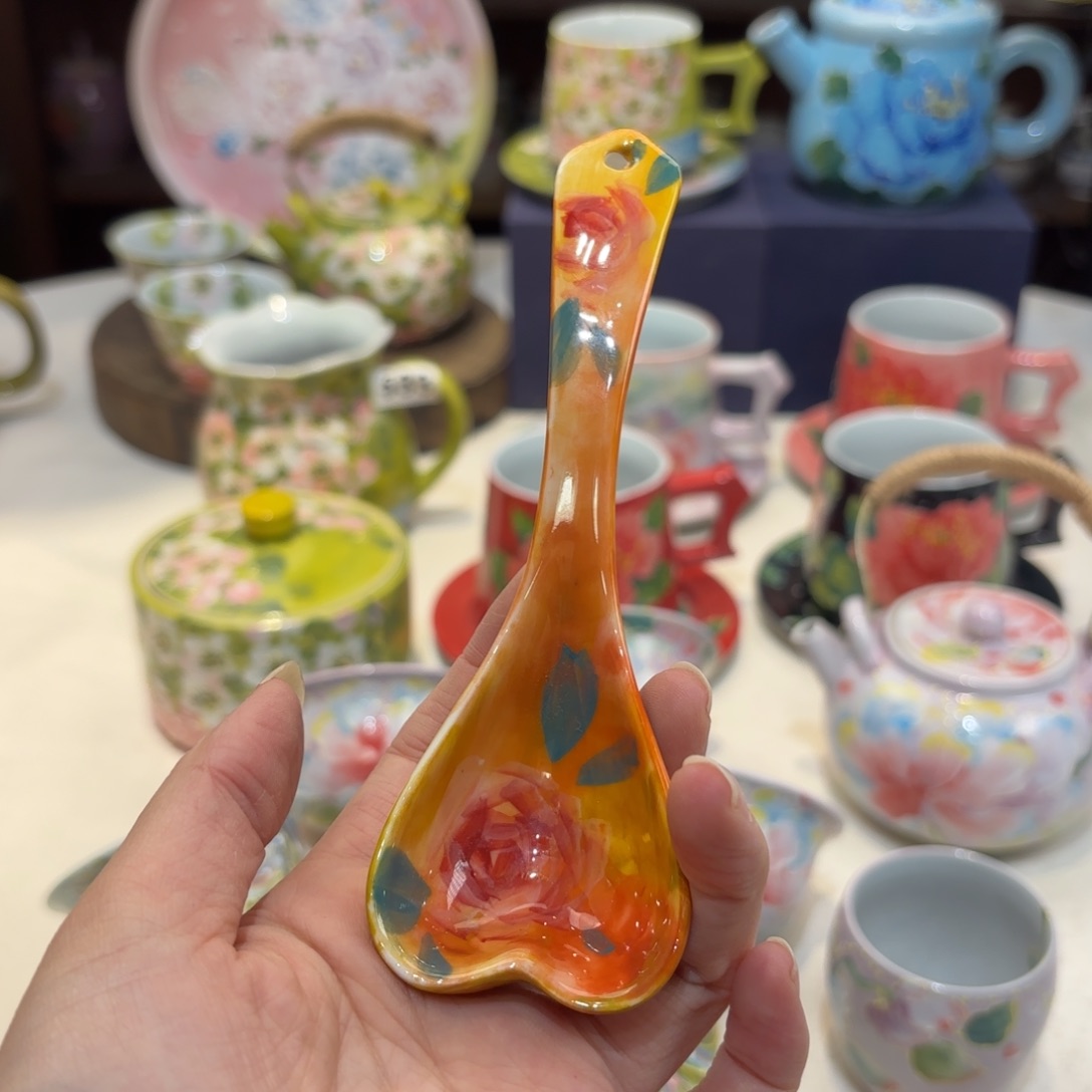 景德镇手绘高温釉下彩陶瓷茶具