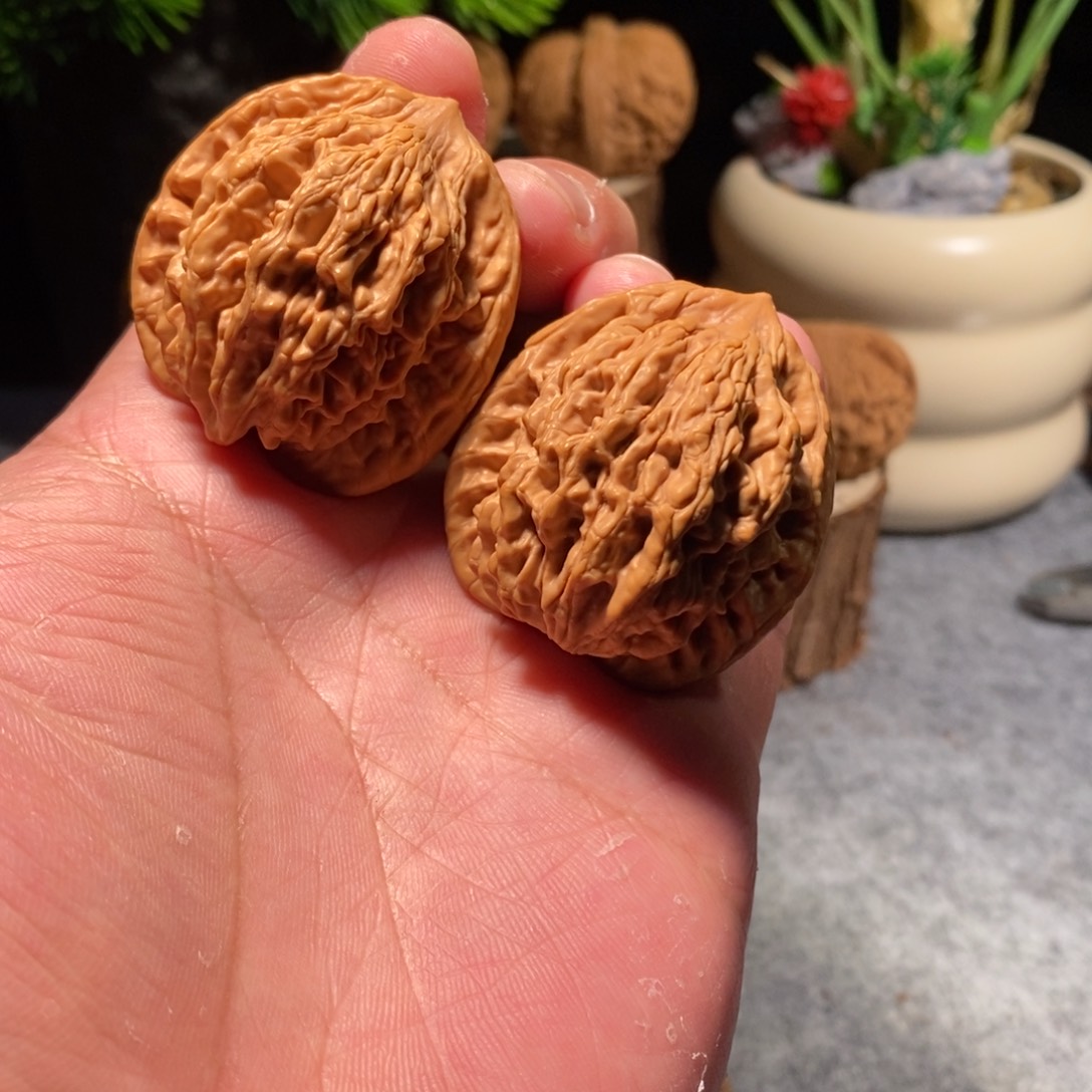 核桃把件39全品虎头（已打底）