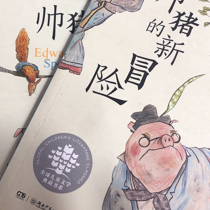 帅猪的冒险和新冒险两本