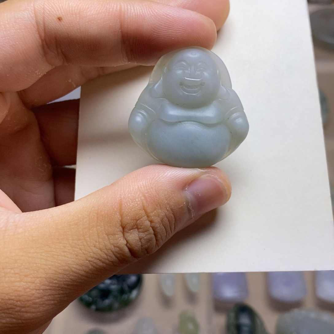 未镶嵌定制翡翠佛公