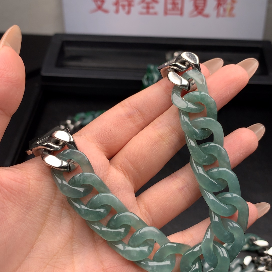 一***一翡翠未镶嵌手链005