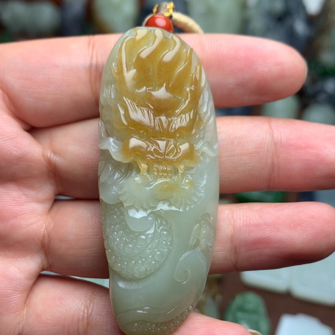 和田玉挂件未镶嵌