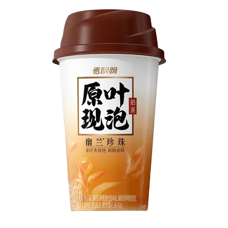 香飘飘原叶现泡奶茶幽兰珍珠58g