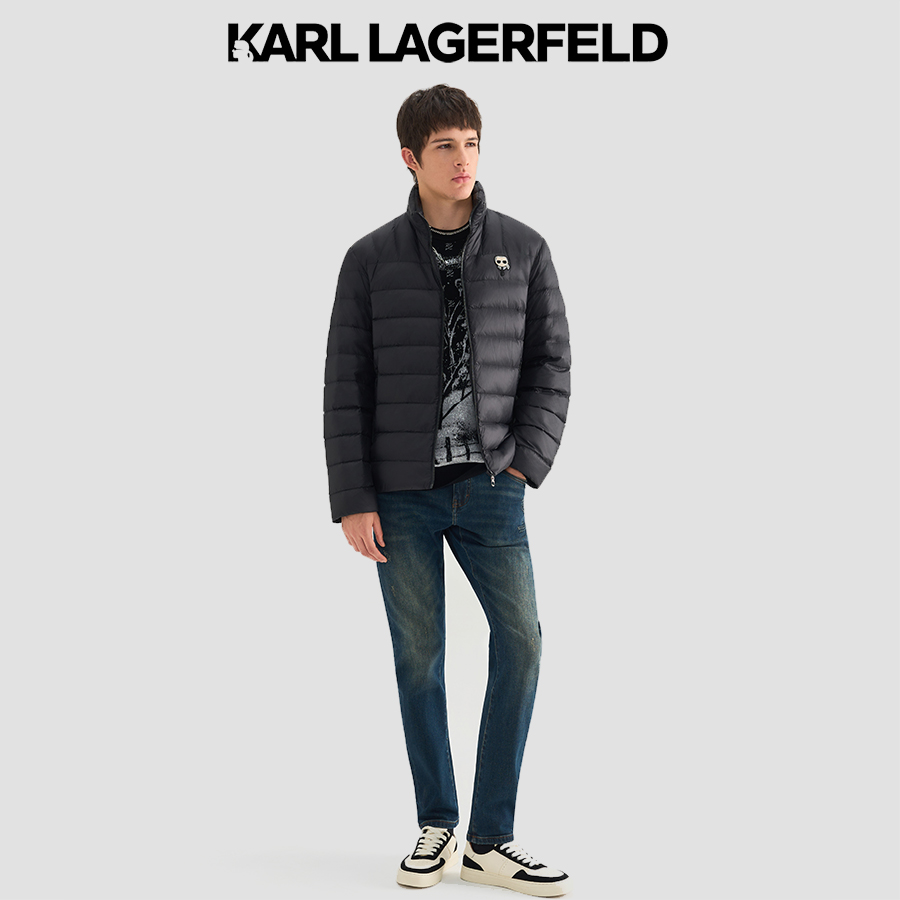 【臻享男装】KARL LAGERFELD卡尔拉格斐新款羽绒服老佛爷M26Z4024