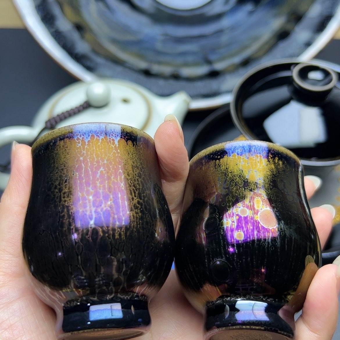 【闪购商品】茶盏乐*师建窑建盏主人杯