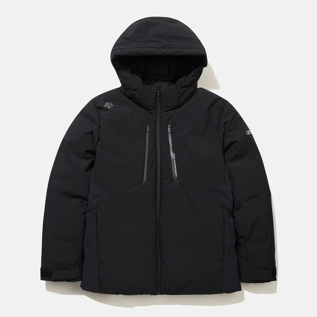 DESCENTE/迪桑特防水防风保暖可脱卸帽拉链鸭绒羽绒服SQ323SDJ92