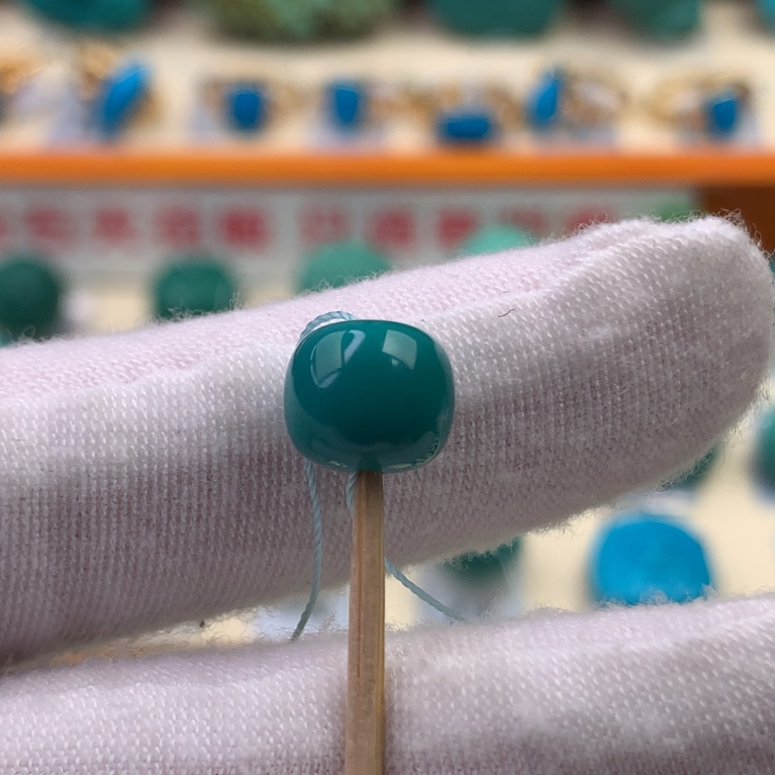 未镶嵌绿松石珠宝半成品