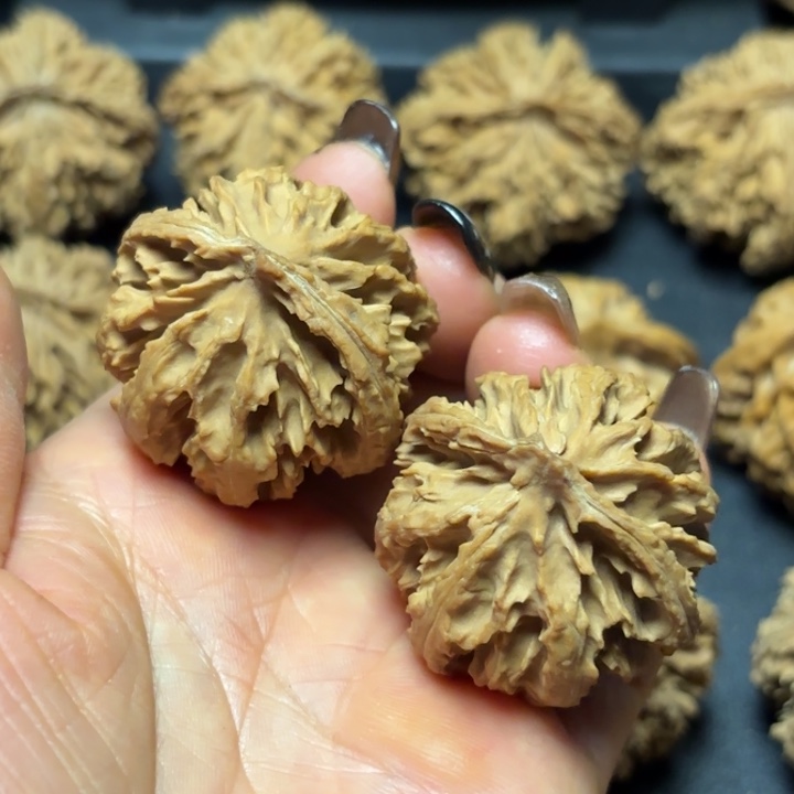 H***o文玩核桃吊坠秦岭灯笼16