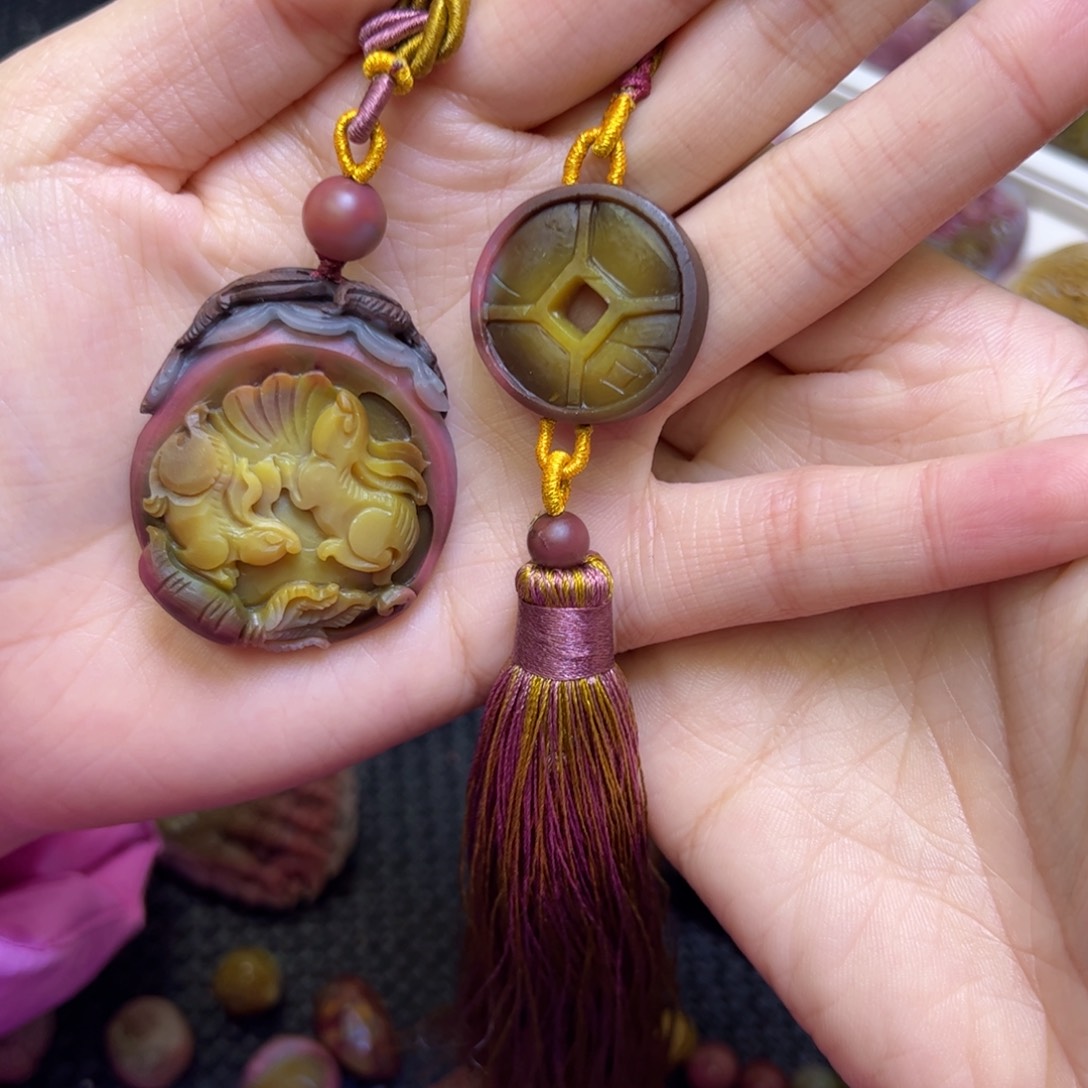 玛瑙/玉髓吊坠未镶嵌真**味吊坠