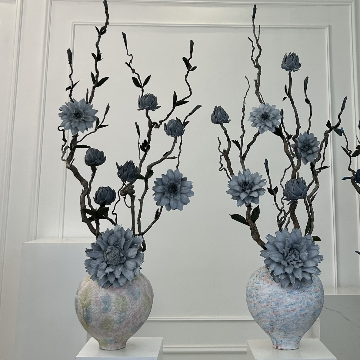 永生洋蓟，永生花一整套（左边）