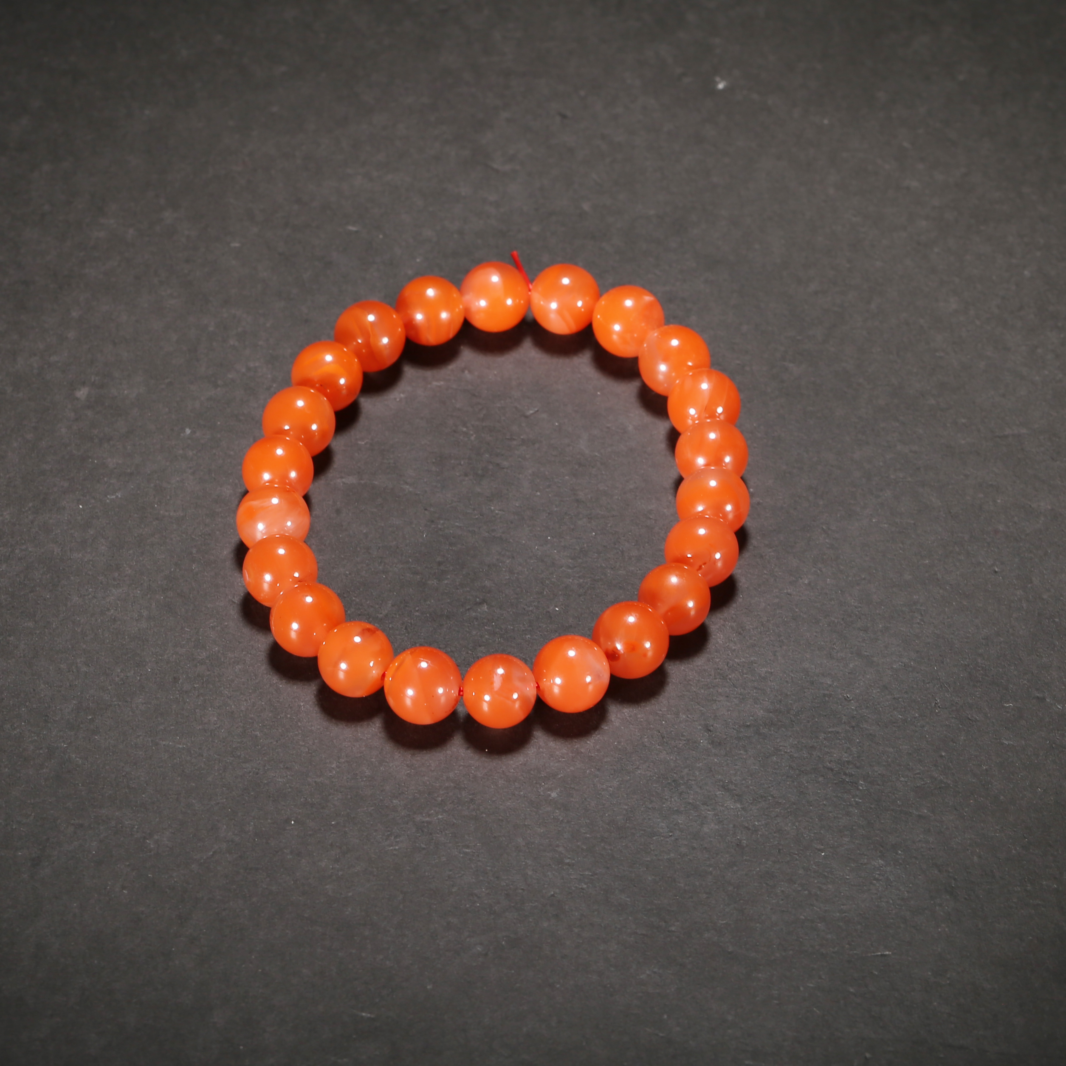 清代*红玛瑙手串/20ALJ3202/和田玉【北京文博】