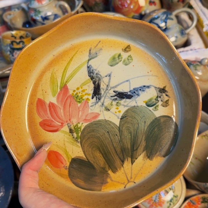 瓷片景德镇手工手绘陶瓷