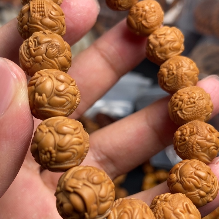 猴头核桃吊坠今天