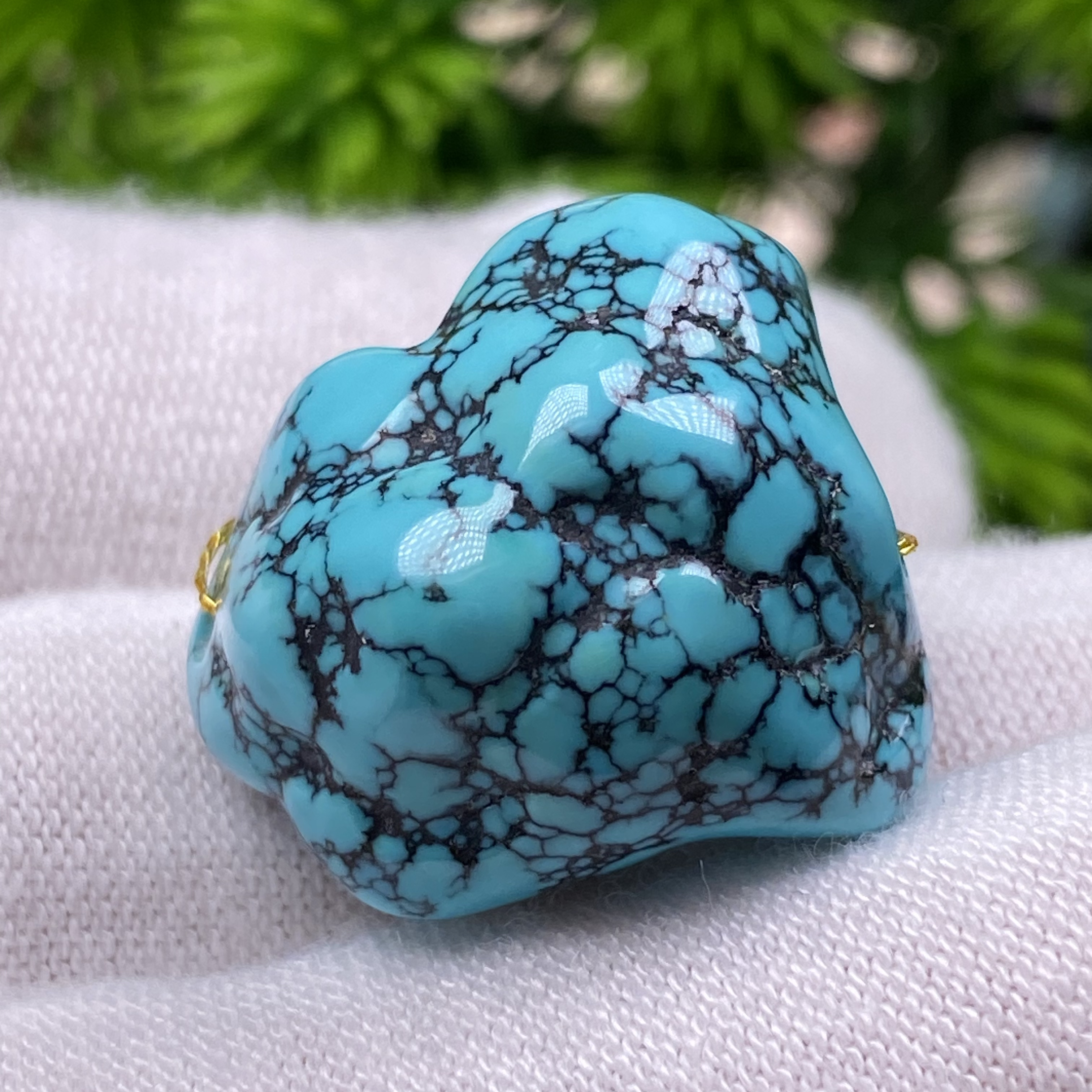 高瓷随行天然原矿绿松石