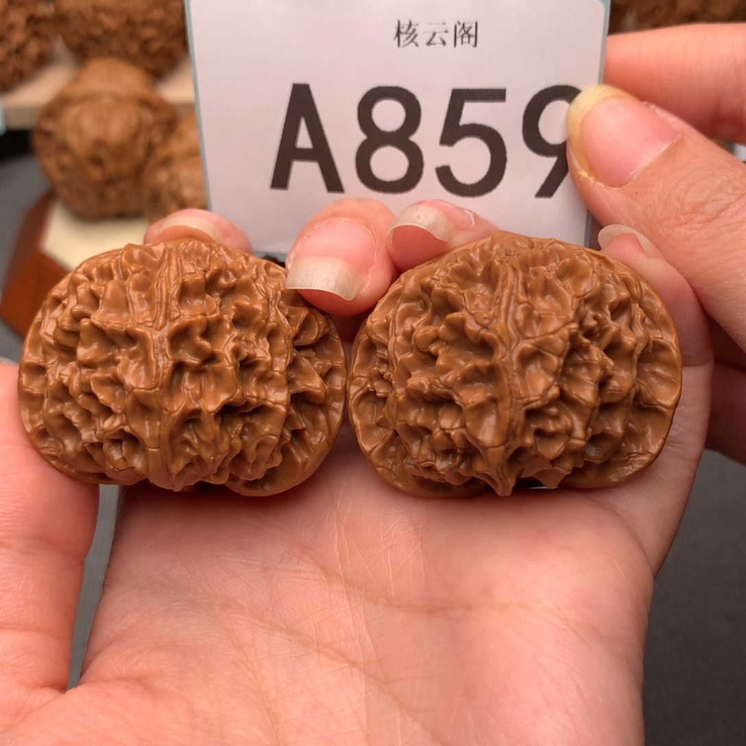 文玩核桃把件42苹果园