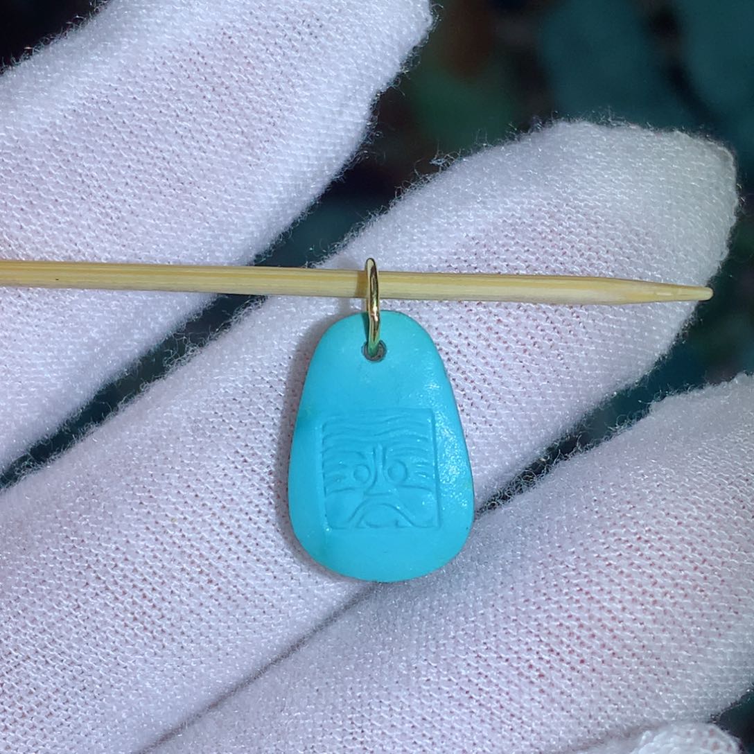 绿松石珠宝奇石未镶嵌