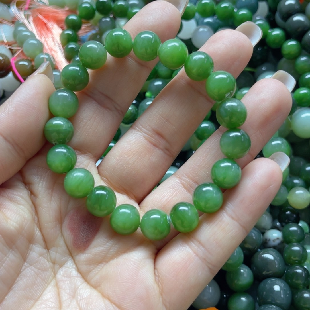 和田玉手链未镶嵌